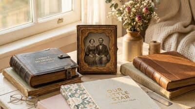 История семейного фотоальбома: от дагеротипа до именного бебибука