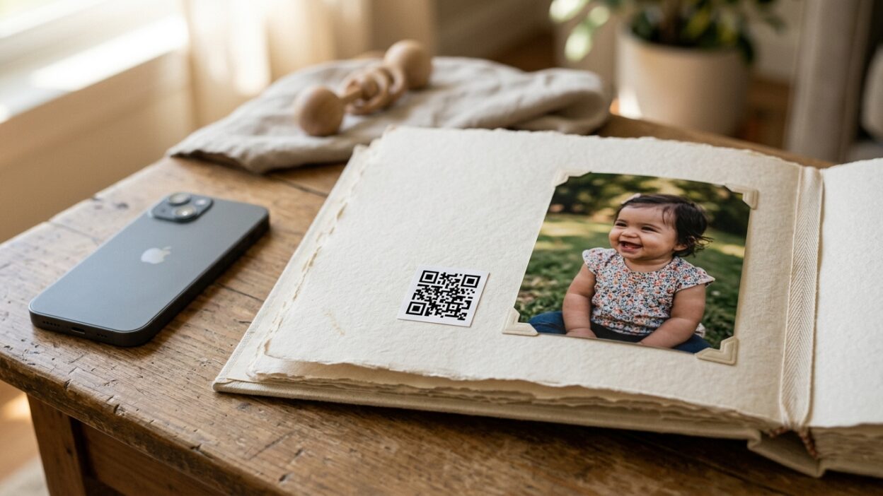 QR-код или звуковой модуль в альбоме: как оживить бумажные фото